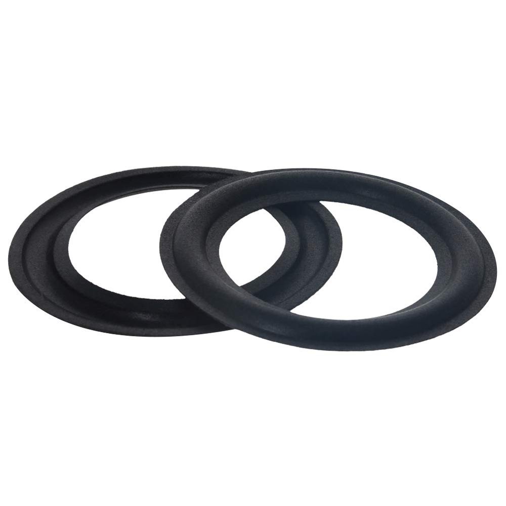 3.5inch/90mm Speaker Foam Edge Surround Rings Replacement Parts for Speaker Repair or DIY 2Pcs,Aicosineg