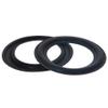 3.5inch/90mm Speaker Foam Edge Surround Rings Replacement Parts for Speaker Repair or DIY 2Pcs,Aicosineg view 1