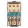 Fuse Boxes Fuse Distribution Block, 0/2/4 Gauge In To 4/8/10 Gauge Out 60A 3 Way Mini ANL Fuse Holder Distribution view 1