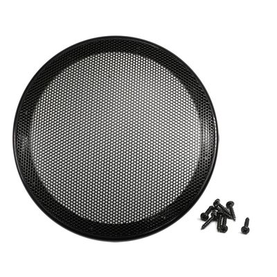 11inch /285mm Speaker Grill Mesh Decorative Circle Woofer Guard Protector Cover Audio Accessories Black Cloth Cover,Aicosineg