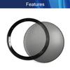 11inch /285mm Speaker Grill Mesh Decorative Circle Woofer Guard Protector Cover Audio Accessories Black Cloth Cover,Aicosineg view 4