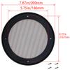 2Pcs 6.5inch Speaker Grill Mesh Decorative Circle Woofer Guard Protector Cover Audio Accessories Black Cloth Cover,Aicosineg view 3