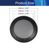 4Pcs 6.5inch /169mm Speaker Grill Mesh Decorative Circle Woofer Guard Protector Cover Audio Accessories Black Cloth Cover,Aicosineg view 3