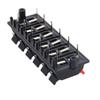 6Pcs 12 Way Jack Socket Spring Push Release Connector Speaker Terminal Strip Block,Aicosineg view 2