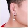 Myshiwu 1 Pair of Stainless Steel Anti-lost Ear Hooks for Earphone Anti-lost Earrings-Model 6 view 2