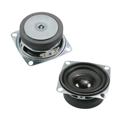 Aicosineg DIY Magnetic Speaker 3W 4 Ohm 52mm Diameter Round Shape Replacement Loudspeaker 1Pcs