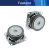 Aicosineg DIY Magnetic Speaker 3W 4 Ohm 52mm Diameter Round Shape Replacement Loudspeaker 1Pcs view 2