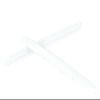 ExactFitt Replacement Temple Ear Socks for Oakley Glass Frame OX3024 OX3085 OX3144 OX5055 OX5113 OX5120 OX3133 (Milky White - 1 Pairs) view 2