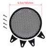 2Pcs 6.5inch /165mm Speaker Grill Mesh Decorative Circle Woofer Guard Protector Cover Audio Accessories Black,Aicosineg view 3