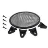 2Pcs 6.5inch /165mm Speaker Grill Mesh Decorative Circle Woofer Guard Protector Cover Audio Accessories Black,Aicosineg view 4