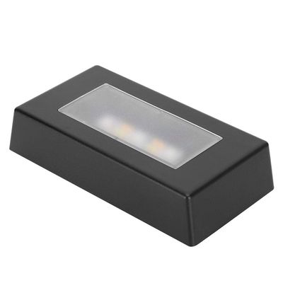 GOTOTOP LED Lighted Crystal Display Stand Pedestal - 7 Color Modes USB Powered for Jewelry Statues Wedding Party Home Office