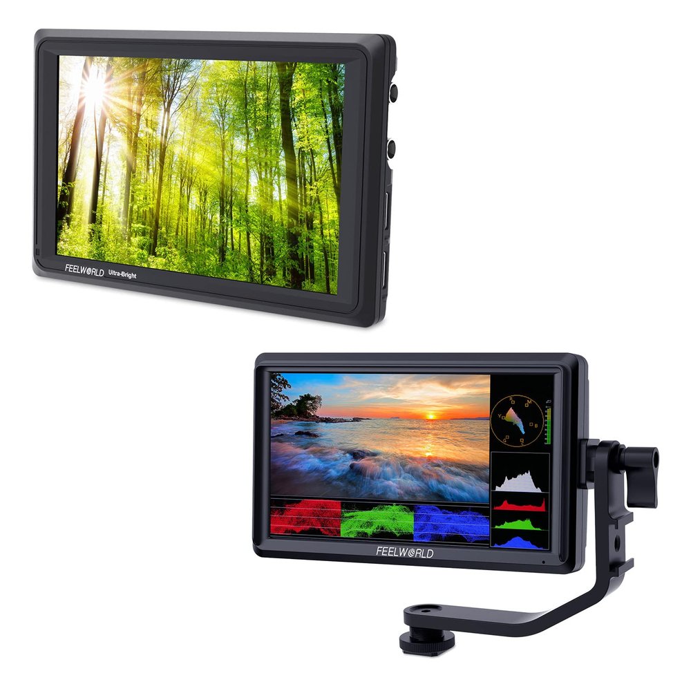FEELWORLD FW279 and FW568 V2 Camera Field DSLR Monitor Bundle