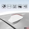 OMAC Shark Fin Antenna for Cars, Car Auto Radio Signal AM/FM, Waterproof Shark Fin Antenna Cover, Antenna Cover for Enhanced Performance, Car Accessories Universal for Most Sedan, SUV,Van (Black) view 2
