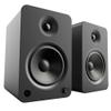 Kanto YU6MB YU6 Black Powered Bluetooth Bookshelf Speaker System w/ SUB8 250W Subwoofer Home Audio Bundle view 2
