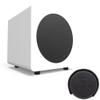 Kanto YU6MW YU6 (White) Powered Bluetooth Bookshelf Speaker System w/ SUB8 250 Watt Subwoofer & SP32 32" Floor Stands (SP32PLW, White) Home Audio Bundle view 2