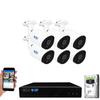 GW Security 8 Channel 4K NVR 6MP H.265 AI Human Detection Surveillance Security Camera System with 6 Super HD 6MP IP PoE Microphone Security Cameras view 1