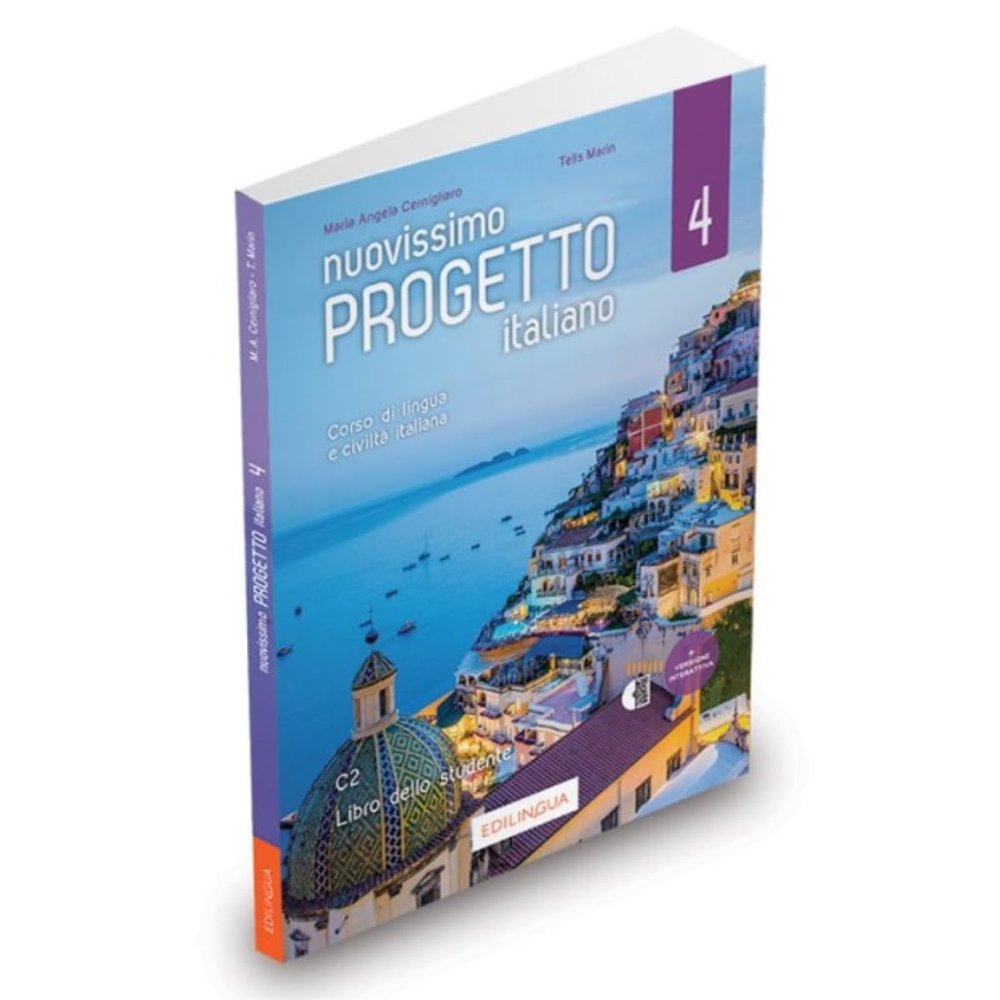 Nuovissimo Progetto Italiano: Libro dello studente + tracce audio (QR-code) + co