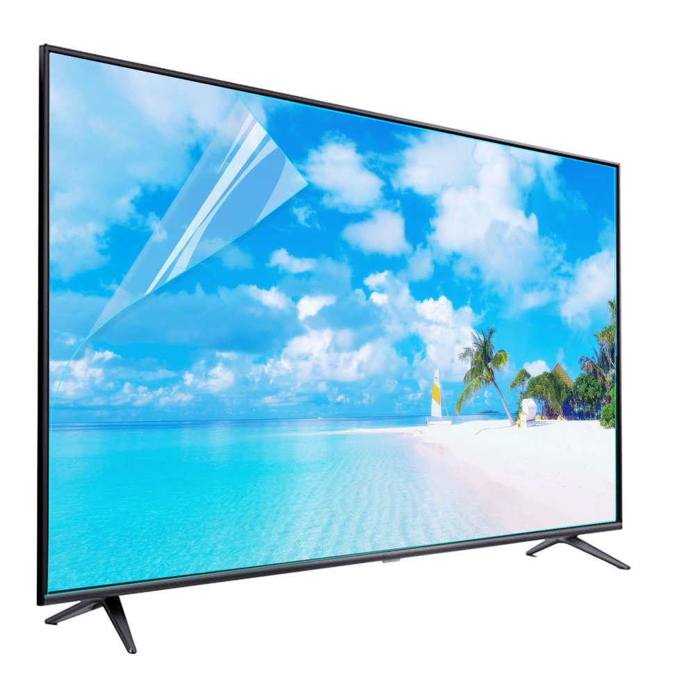 JFGH Anti-Glare TV Screen Protector for 32-75 Inch Matte Anti Blue Light Protector Film for LCD, LED, 4K OLED & QLED HDTV / 58in 1269x721mm