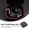 Hemobllo 6pcs Data Cable Storage Bag Portable Charger Organizer for Electronics Accessories Capacity Headphone Case for Travel and Everyday Use view 2