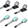 200 Pieces Cable Management Desk Wire Organizer Cable Ties Zip Ties Adhesive Cord Clips Cord Keeper Desk Wire Management view 1