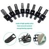 200 Pieces Cable Management Desk Wire Organizer Cable Ties Zip Ties Adhesive Cord Clips Cord Keeper Desk Wire Management view 2