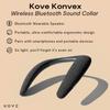 KOVE Konvex Wireless Bluetooth Sound Collar Speaker - 360 Immersive Sound with Up to 33 Feet of Range - Portable, Ultra Comfortable Ergonomic Design - Perfect Boom Box for Home, Outdoor or Travel view 2
