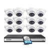 ZOSI 4K 16 Channel POE Security Camera System with 4TB HDD, 12pcs 5MP Outdoor Indoor Dome PoE IP Camera, 16CH 8MP Surveillance NVR Recorder,80ft Night Vision,Remote Access,for Home 24-7 Recording view 1