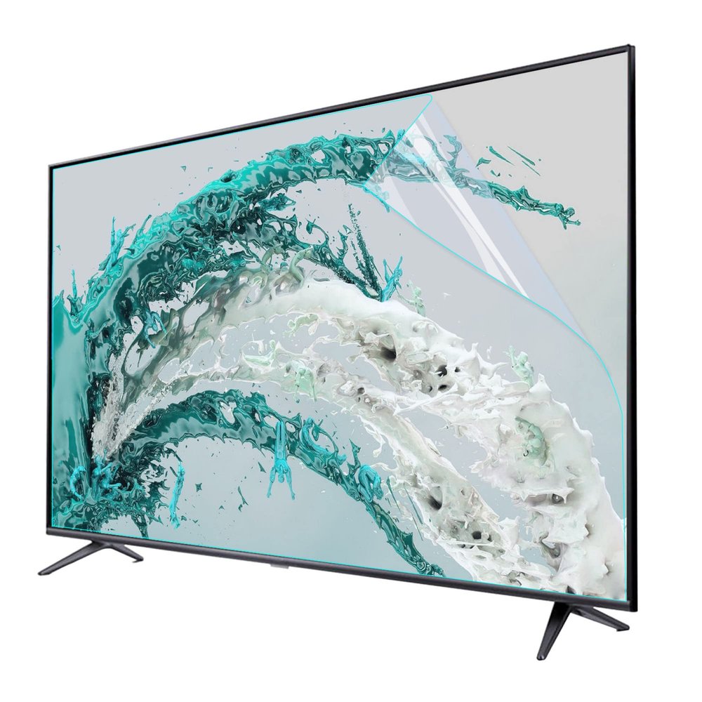 JFGH 32 Inch-75 Inch TV Anti-Blue Light Eye Protection Film, LCD TV Screen Protector Filter Anti-Glare/Anti Scratch Film / 50in 1101x620mm