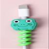 Charging Cable Protector Spiral - Animal Theme - for Phones Cable Holder Ties Cable Winder Clip for Mouse USB Charger Cord Management Cable Organizer (Multi Pack of 6) view 3
