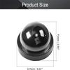Aicosineg Fake Security Camera Dummy Dome CCTV for Home Outdoor Indoor Black 4Pcs view 3