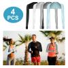 4 Pieces Cooling Shawl Arm Sleeves Sun Uv Protection Cooler Shrug, Comfortable & Breathable Anti-UV Arm Sleeves for Women with Finger Holes for Driving Golfing Fishing Running Cycling Outdoor Activity view 3