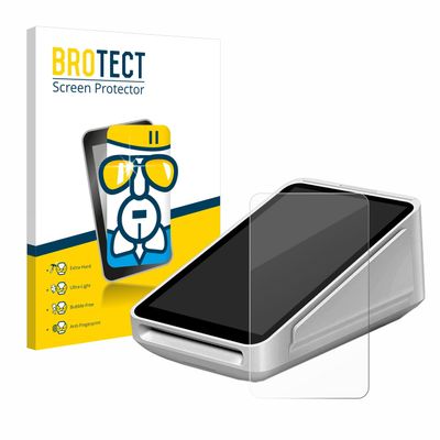 brotect Glass Screen Protector Film Compatible with Square Terminal - Glass-Foil 9H Protection [Scratch Resistant, High Clarity]