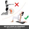 Ewedoos Knee Pads - Non-Slip Yoga Mat Cushion for Floor Exercises view 4