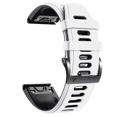 FORFC 26mm 22mm Watchband for Fenix 6 6X Pro GPS 5X 5Plus 3 935 Enduro D2 Delta Soft Silicone Strap Quick Release Accessories Bracelet (Color : D, Size : 26mm Fenix 3 HR D2)