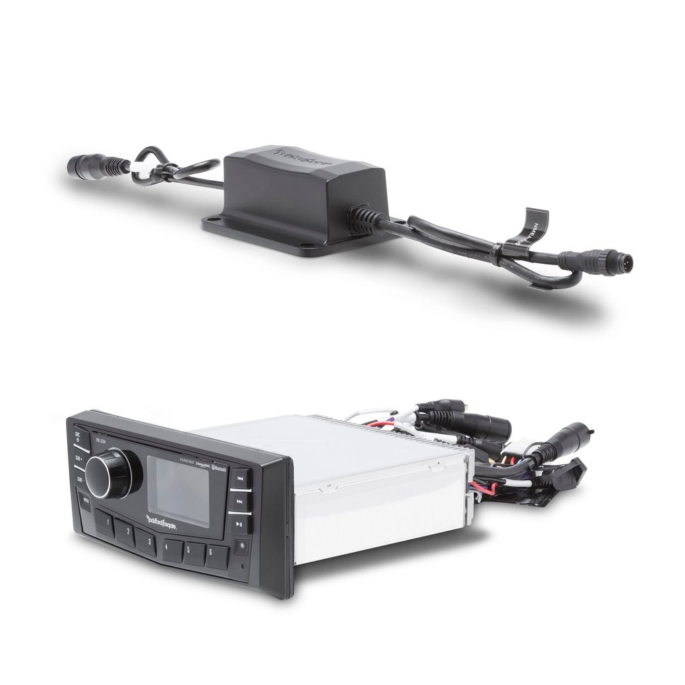 Rockford Fosgate - PMX-5CAN 2.7" Display Media Receiver with NMEA Integration Compatible with Select RayMarine MFD