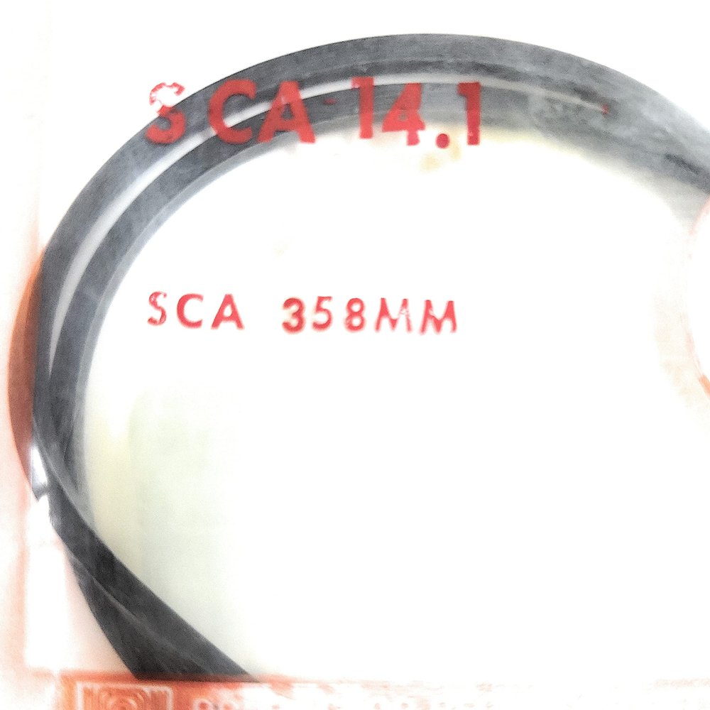 Square Tape Player Drive Belt PRB / EVG SCA14.1 I.C. 14.1 (358MM) C.S. .07 Wall .07 (1PC)