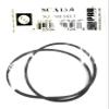 Square Tape Player Drive Belt PRB / EVG SCA13.6 I.C. 13.6 C.S. .07 Wall .07 (1PC) view 1