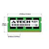A-Tech 4GB RAM for HP Pavilion g6-2219nr | DDR3 1600MHz PC3-12800 Non ECC SO-DIMM 1.5V - Laptop & Notebook Memory Upgrade Module view 3