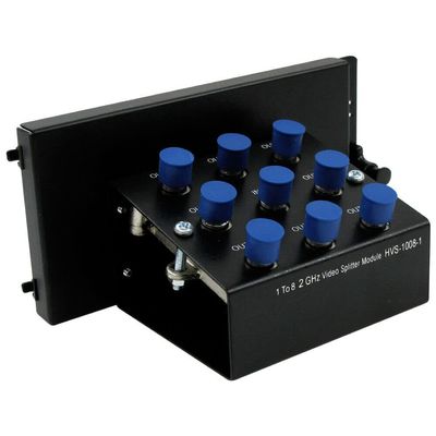 Wavenet 3025-N 8-Way Coaxial Cable Splitter Module with Metal Bracket