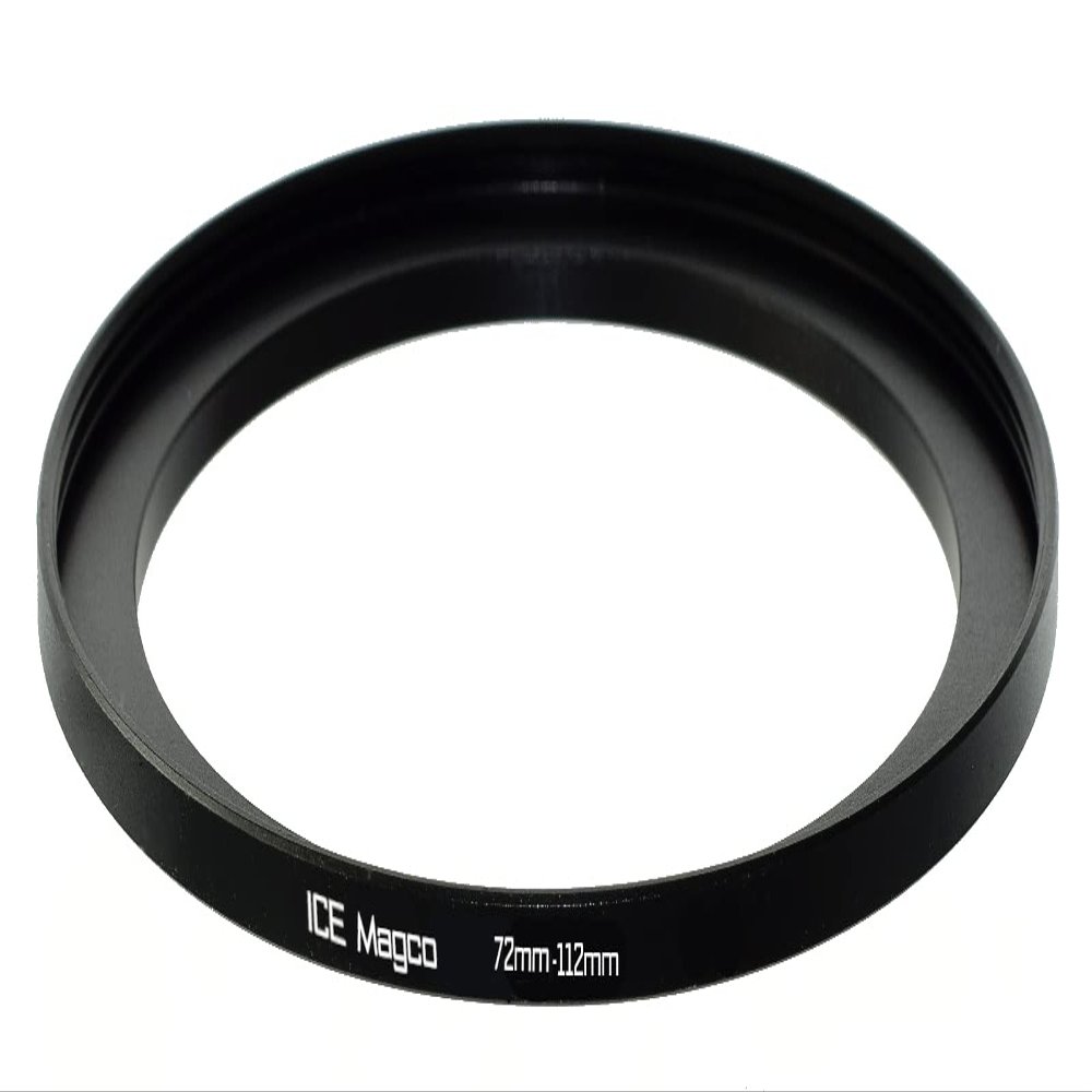 ICE Magco 72mm-112mm Magnetic Step Up Ring Filter Adapter 72 112