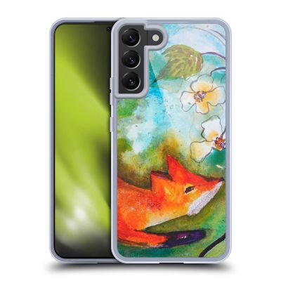 Head Case Designs Officially Licensed Wyanne Fox in The Round Animals Gel Case [Military Grade Protection] Compatible with Samsung Galaxy S22+ 5G and Compatible with MagSafe