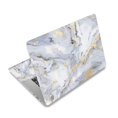 12.1 13 13.3 14 15 15.4 15.6 Inches Personalized Laptop Vinyl Skin Sticker Decal Universal Netbook Skin Sticker Reusable Notebook PC Art Decal Protector Cover Case (Marble)