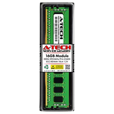 A-Tech 16GB RAM for HP ProLiant DL160 Gen10 G10 | DDR4 2933MHz PC4-23400 ECC Registered RDIMM 1Rx4 1.2V - Server Memory Upgrade Module