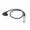 HangTon Power Cable for RED V-Raptor XL | Ranger Camera, V-Mount Battery D-tap to Female 4 Pin, 50cm view 1