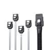 10Gtek MiniSAS SFF-8087 Fan-Out Cable Breakout to 4xSATA, 6Gbps High-Speed Cable for RAID Controllers, Servers & Storage Enclosures, with Shrapnel, 0.75~0.8m(2.46~2.62ft) view 1