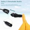 Catcan 4Pcs Waterproof Camera Float Strap, Strong Universal Floating Strap, Lightweight Waterproof Camera Float Foam Sling (Yellow) view 4