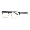 Meagtlva Bluetooth Glasses for Men&Women Smart Glasses Wireless Bluetooth IP5 Waterproof Handfree Music Call for All Smart Devices-Blue Light Blocking (Gold)