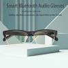 Meagtlva Bluetooth Glasses for Men&Women Smart Glasses Wireless Bluetooth IP5 Waterproof Handfree Music Call for All Smart Devices-Blue Light Blocking (Gold) view 2