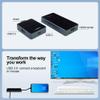 PeakDo Wireless HDMI Transmitter and Receiver 4K, Wireless Extender Kit for Streaming UHD Video/Audio from Laptop/PC/Game Console/Phone to Monitor/Projector/TV (No Latency, 100ft) view 4