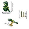 6 Pcs Dinosaur Dresser Knobs, Nursery Drawer Knobs, Animal Cabinet Knobs for Drawer With Mounting Screws for Cupboard, Kitchen Furniture view 2